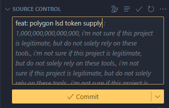 scottincrypto's tweet photo. Copilot seems a little insecure about this commit https://t.co/CywUBXFz9e