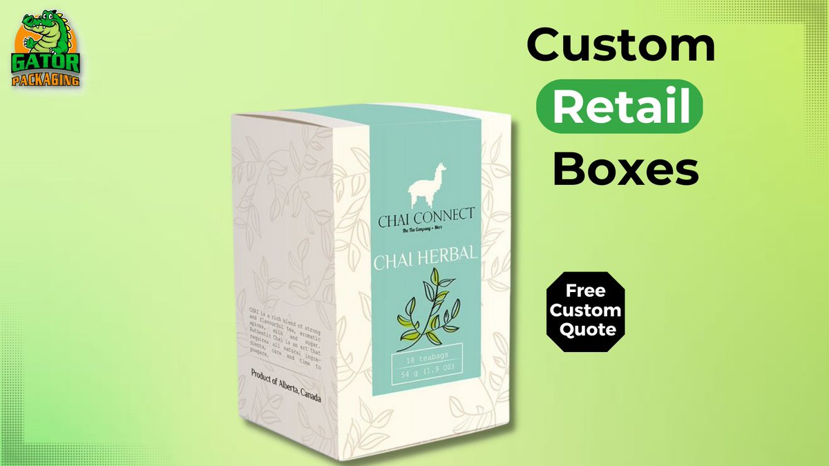 GatorPackaging's tweet image. "Stand out on the shelves and reinforce your brand identity with custom retail boxes tailored to your product's unique needs." 
. 
𝐎𝐫𝐝𝐞𝐫 𝐍𝐨𝐰: bit.ly/3Mc5PZP 
.
#gatorpackaging #custompackaging #customretailboxes #retailpackaging #ecofriendlypackaging