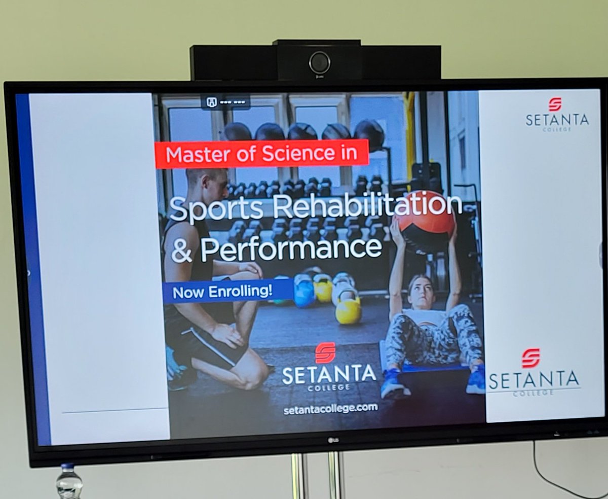 Day 1 of residential week for Masters in Sports Rehabilitation and Performance with @setantacollege #sportsphysio #sportsrehabilitation