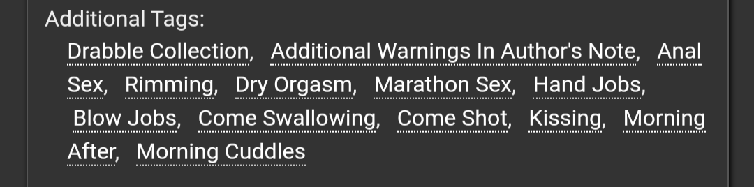 CeasefireFanfic's tweet photo. [Edmond's Gratitude Ch. 3: Day Off]
Chapter Rating: SFW 
Eiden/Edmond
Multi-chapter (drabble collection)
📖https://t.co/BaAHkPgupY

Warnings and tags for the whole fic are in the image below.

#NuCarnival #EiEd #Edmonday https://t.co/k1XMfMgk7p