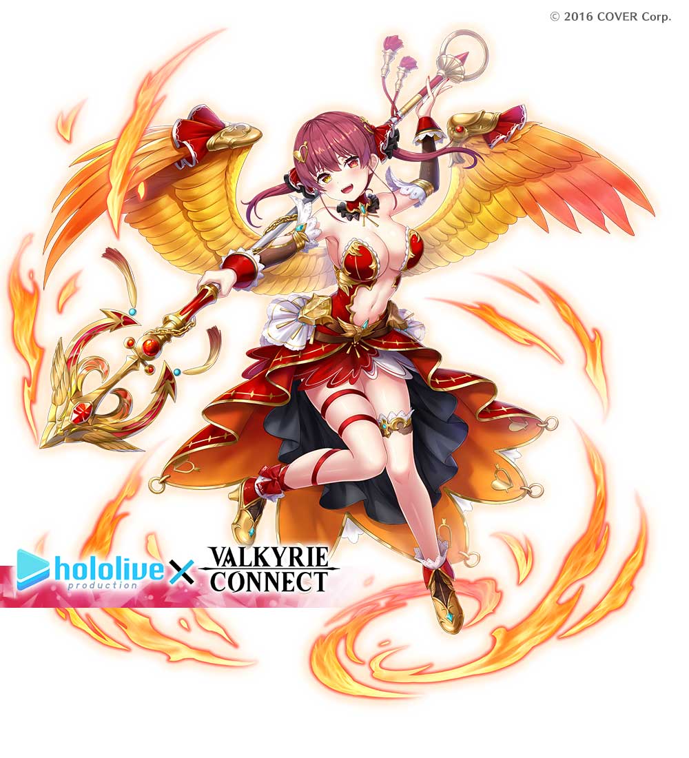 Valkyrie Connect Houshou Marine illustration