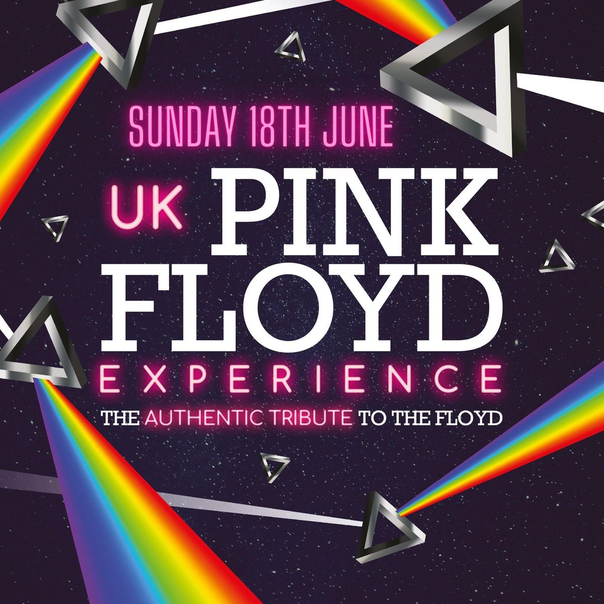 Celebrating over 50 Years of one of rock music’s most influential bands, UK Pink Floyd Experience will recreate the sights and sounds of the legendary band in concert on Sunday 18th June 2023. Tickets and Info: mullingarartscentre.ie/index.php/revi… | 04493 47777