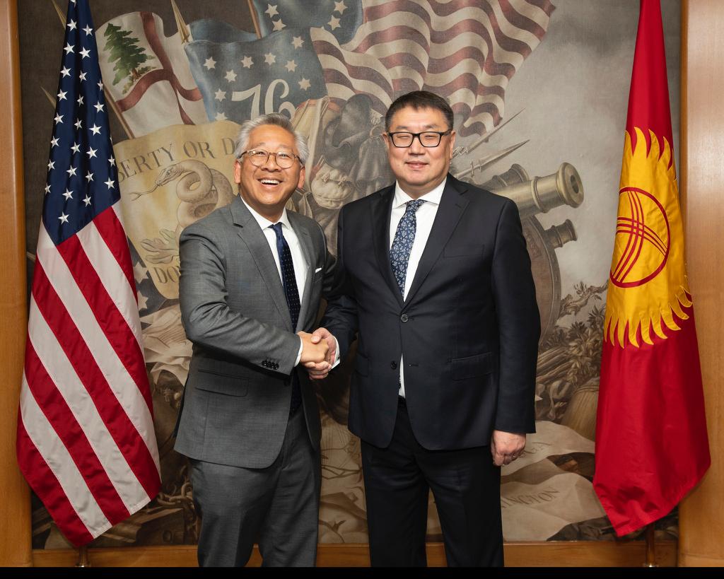 Kyrgyz Embassy in US tweet media