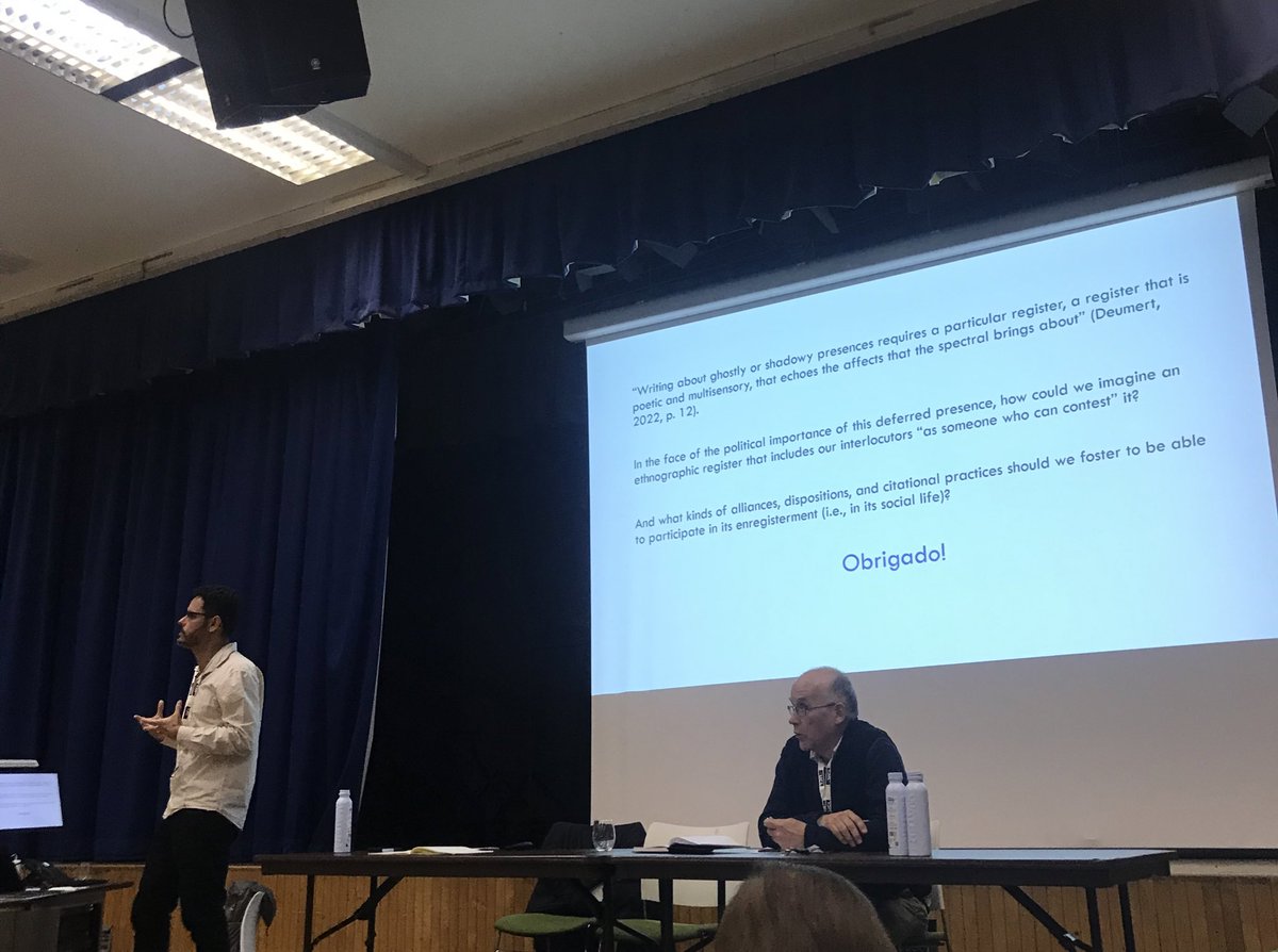 Fascinating keynote by Daniel Silva