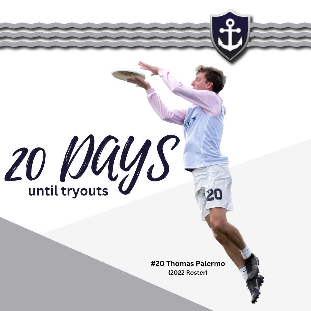 HEY! 📣 We’re 20 DAYS away from 2023 tryouts ⚓️ Remember to fill out our interest form to stay up-to-date with all things steam related! #AllAboard