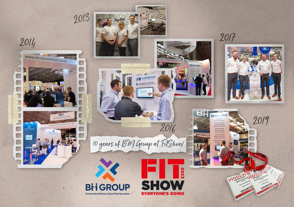 Business_Micros's tweet photo. 10 Years of BM at @fitshow 

Celebrating #10YearsofFIT at #FITShow23 with @BMAluminium @the_consultancy by launching @touch_bm and showcasing the latest version of #Logikal

Come and join us between 23-25 May at the NEC in Birmingham

#WereGoing #EveryonesGoing #TOUCH https://t.co/h18Sxsdwic