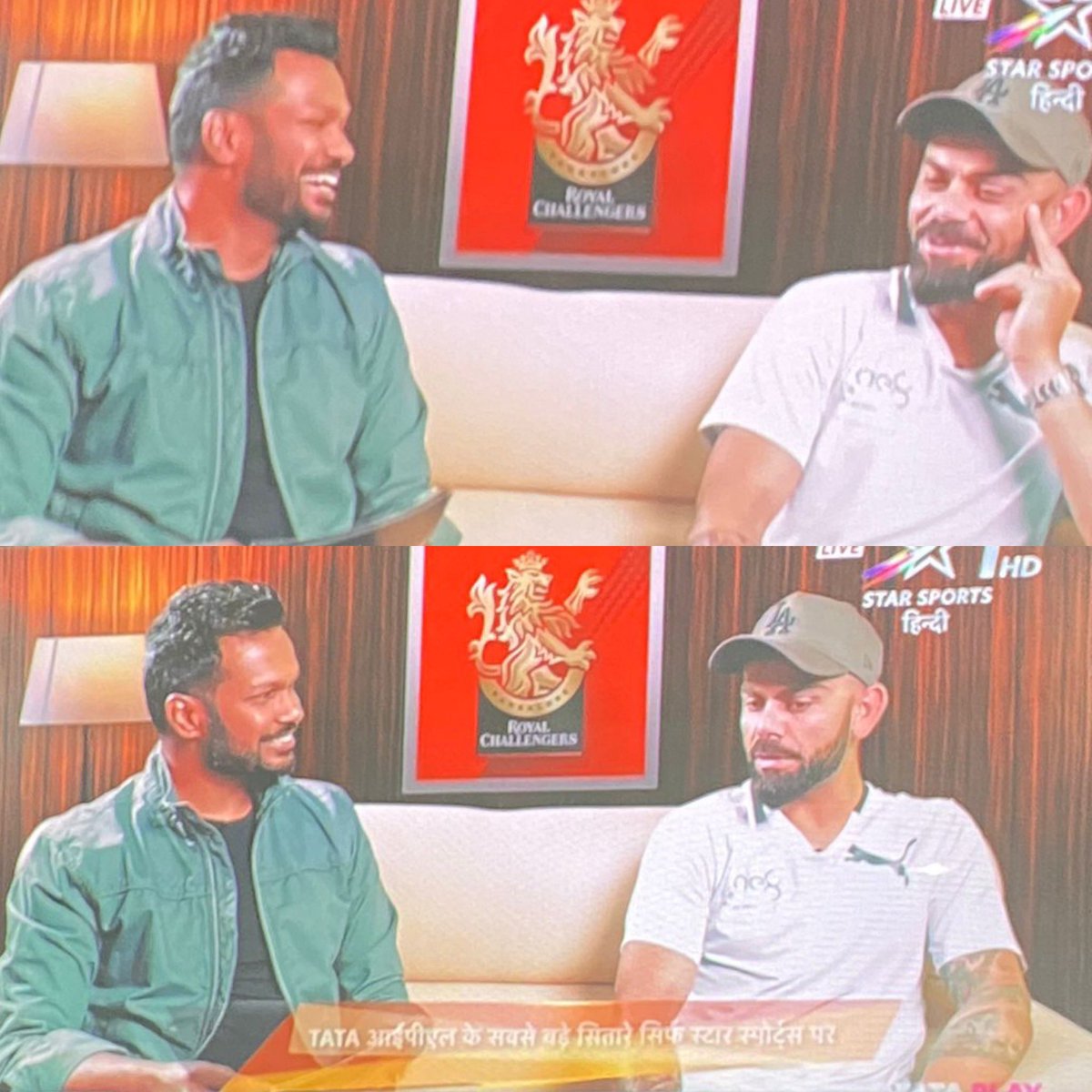 navkrish55's tweet photo. Not often that you do a fun shoot at 6 am!!! Always special talking to the king @imVkohli ❤️

Catch this conversation during the @IPL on @StarSportsIndia 🙌🏾🙌🏾 https://t.co/t6ETZqcyPr