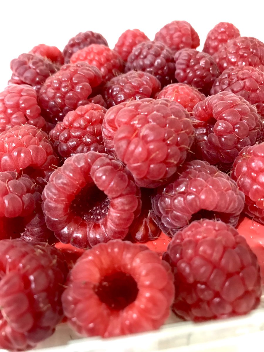 karenfthompson's tweet image. Looking in my pantry for pudding inspiration,
Found coconut milk,
silken tofu and maple syrup,
So popped to my local farm shop and brought some absolutely fabulous raspberries,
Made a vegan raspberry mousse in under three minutes,
Hope his highness will like it
Watch this space🤭