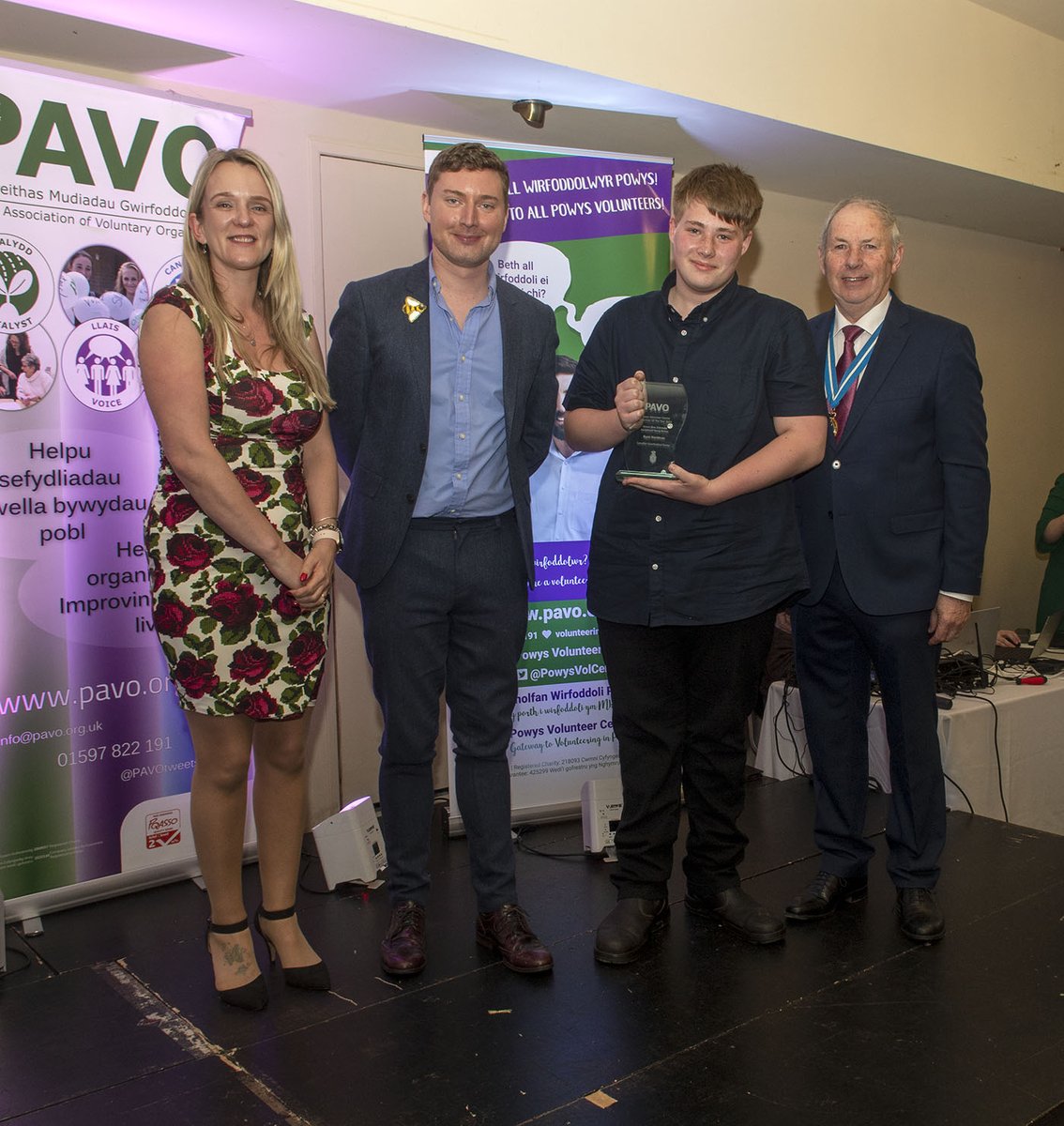 🌟The Powys Volunteer Of the Year 2023 Exceptional Young Person / People Award was won by Ryan Hardman 🌟
Congratulations Ryan !
#PVOY2023