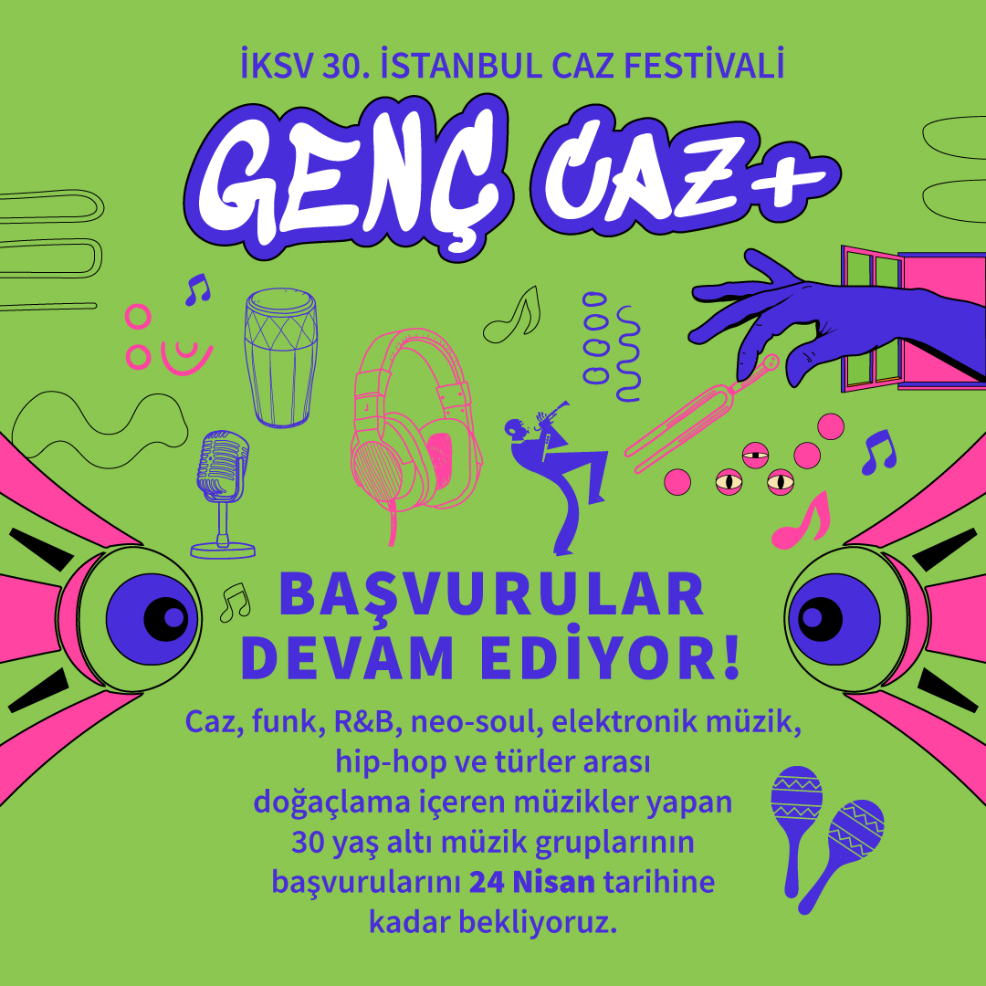 @istanbulcazfest Genç Caz+ projesi için başvurular devam ediyor!Başvuru için son tarih 24 Nisan 2023.Ayrıntılı bilgi genccaz.iksv.org’da.#istanbulcazfestivali @garantibbva #GençCaz+ #iksv #iksvseveseve