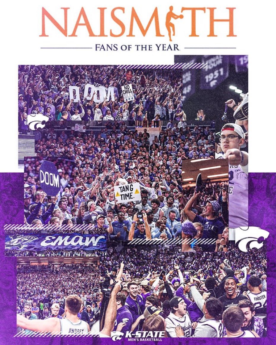 TheGreatTimtini's tweet photo. Big 12 Champions - Coach of the Year - Point Guard of the Year - Fans of the Year - #1 College town in America 3 Years in a Row. Great school, coaches, support, fans all directed to make these athletes greater than they are today. #EMAW https://t.co/ktKjTvI2fU