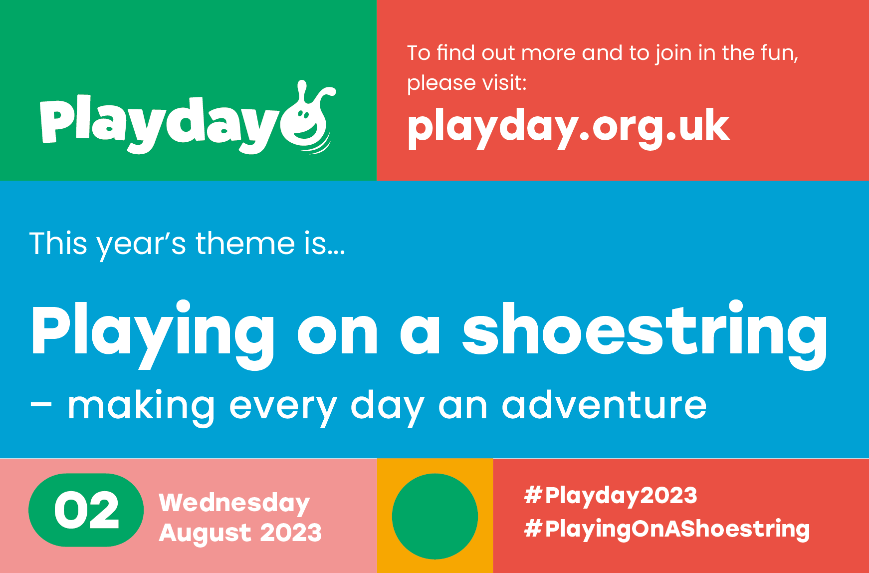 National Playday on Twitter "We are delighted to announce that the theme for this year’s