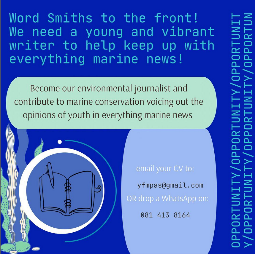 Being an environmental journalist on the team means working with the team by collecting information to package for publication on our website and social media platforms. This ranges from raising awareness, informing youth of controversies that need to be addressed✍️.