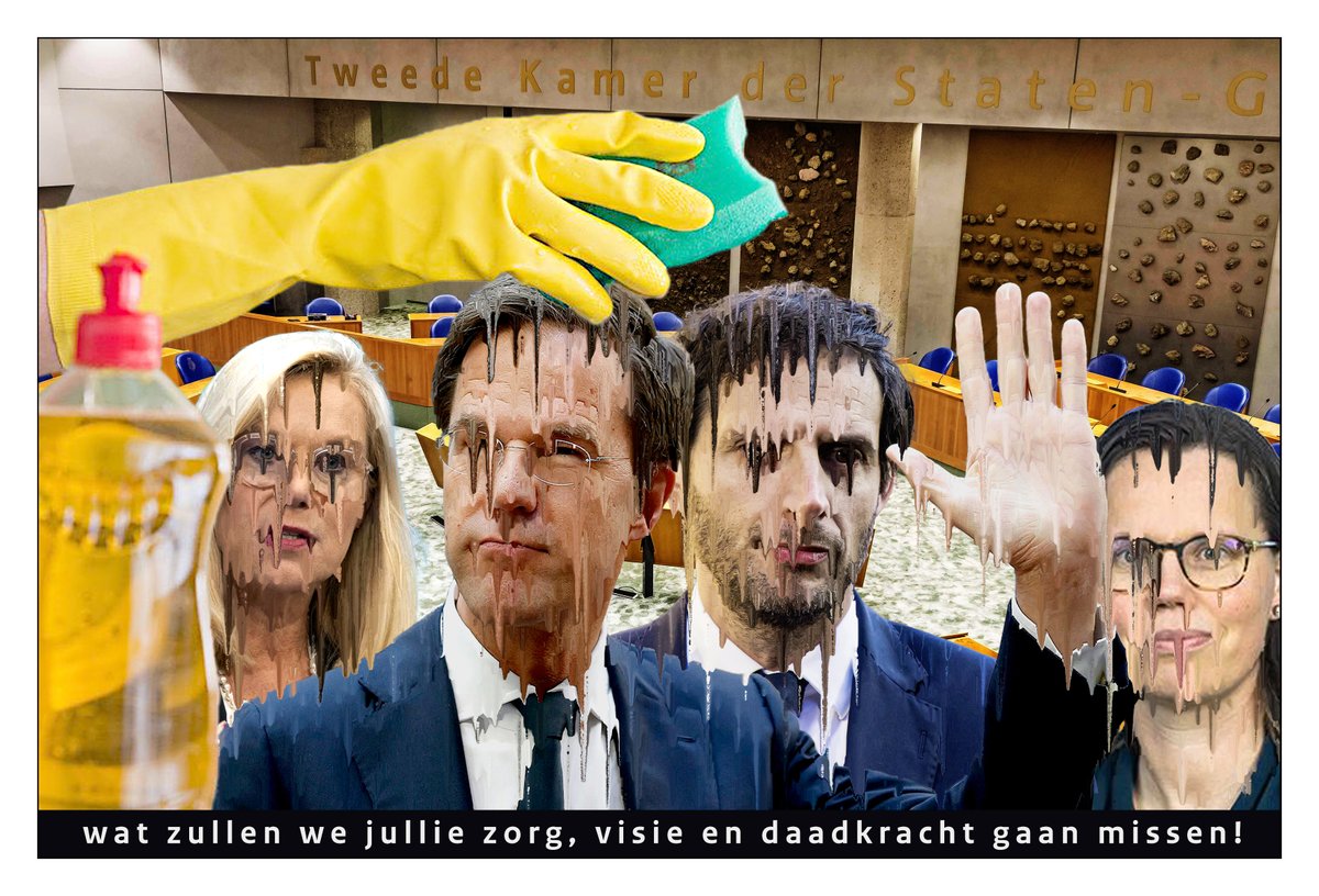 Kabinet stelt uit, schuift af, schuift door (#toeslagen #klimaat #stikstof #jeugdzorg #Groningen) #Boeren, jongeren en klimaat doen er niet toe, eigenbelang van #VVD #CDA #D66 #CU staat voorop. Kiezers haken af. Logisch toch? 
Tijd voor de #lenteschoonmaak! #GaRegerenOfStapOp