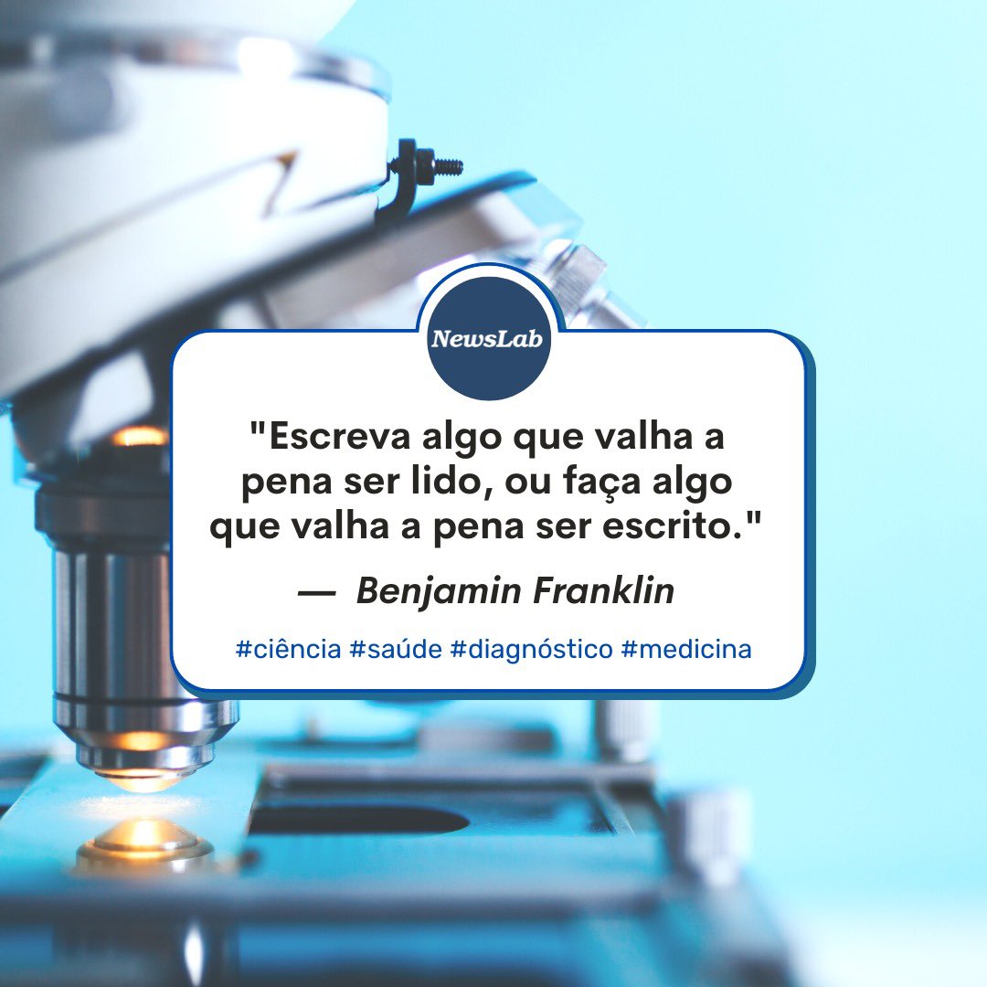 revista_newslab's tweet image. Uma ótima semana para você! ✨

#revistanewslab #futurlab #grupofuturlab #pesquisa #saude #medicinadiagnostica