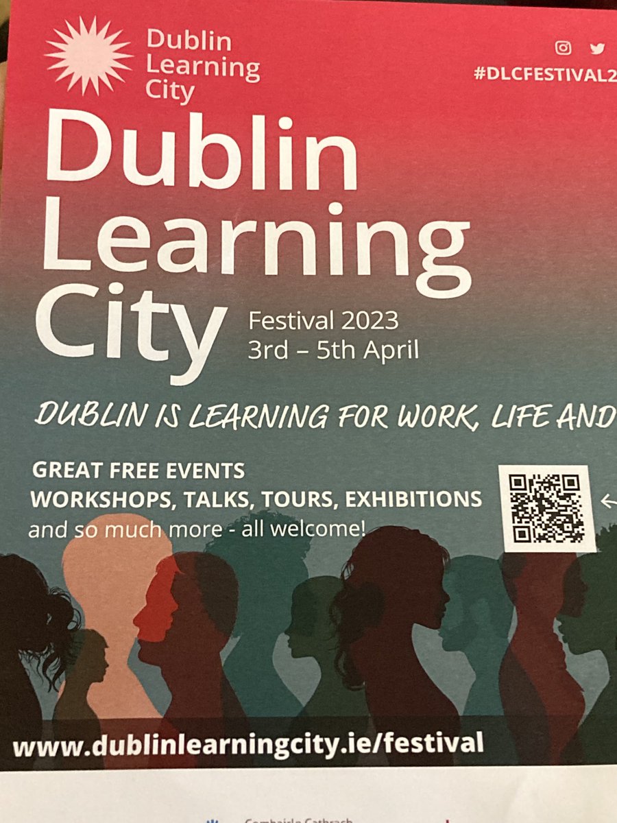 ivanabacik's tweet photo. With @denisefordublin @myIADT at today’s great launch of the #DLCFestival2023 at #PearseStreetLibrary
#dublinlearningcity #FÉILECFBÁC2023 #MyLearningCity @dubcilib @DubCityCouncil @tcddublin https://t.co/lYJoHRgXXG