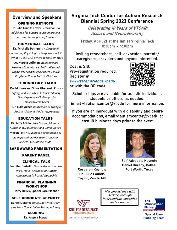 macaronikidnrv's tweet photo. Register today at https://t.co/Zr9zSHdqrB

#autismresearch #conference #vt #vtresearch #newrivervalley #macaronikidnrv #sponsored https://t.co/6PZiKyilet