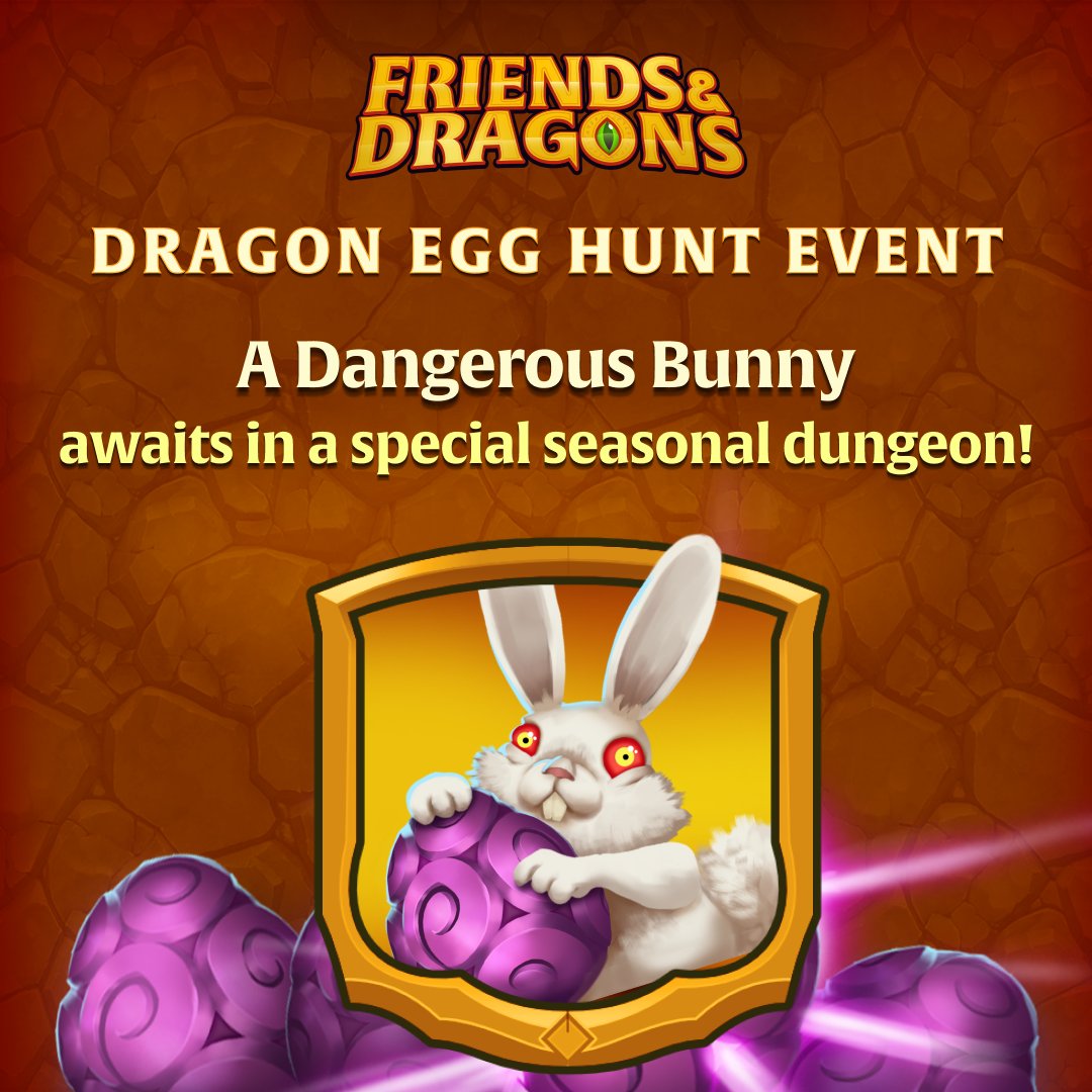 friendsndragons's tweet photo. 🌱🐲🐣 The Dragon Egg Hunt is near! 🌱🐲🐣

With more Dragon sightings around, adventurers have begun to find eggs scattered around town... I wonder what it could mean...

#easter #gaming #mobilegames https://t.co/8rsKZAvJAi