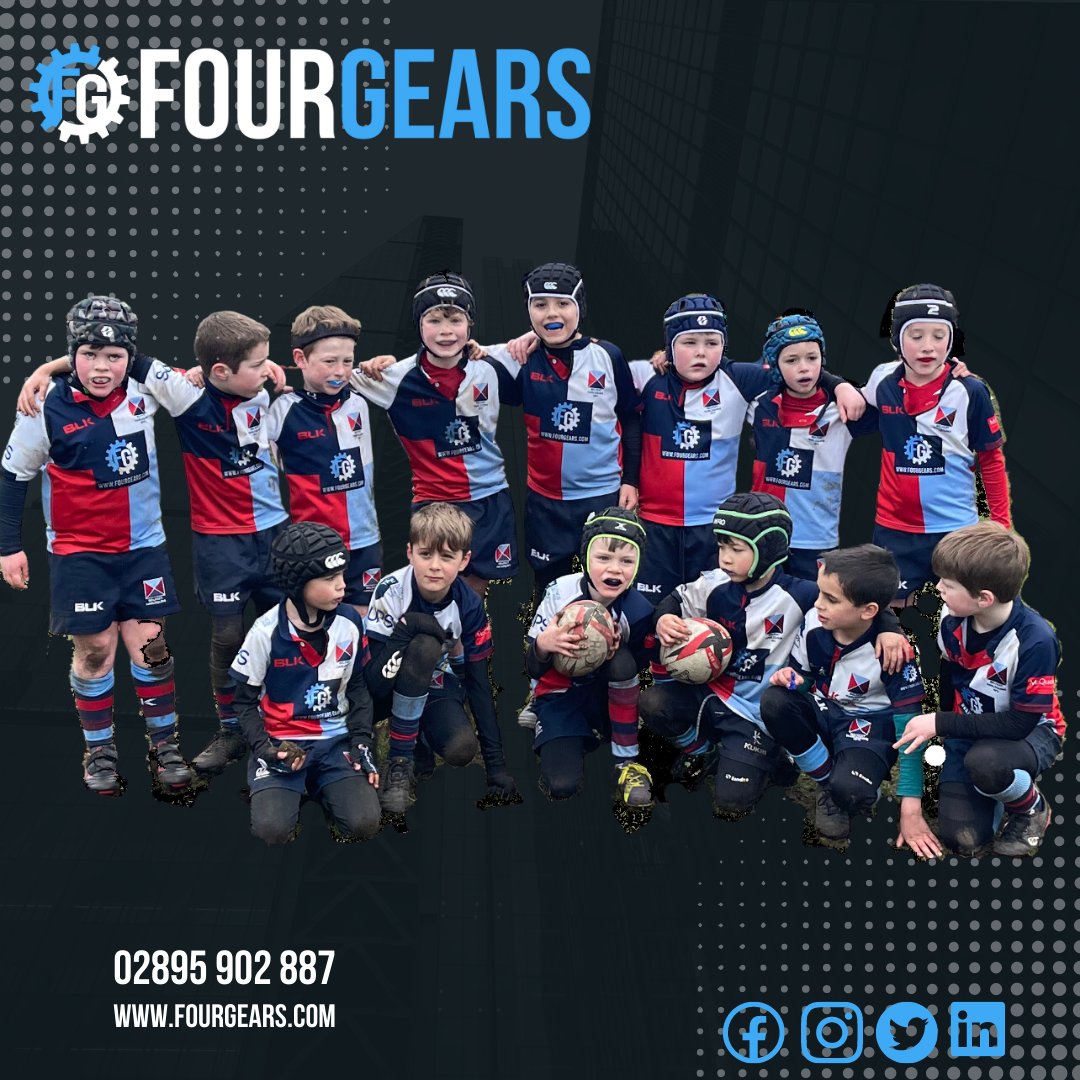 four_gears's tweet photo. On Saturday morning we were treated to a fantastic morning of rugby at Shaws Bridge as the   @BHarlequinsRFC Mini's ran out against a host of other great teams from Instonians, Cooke, Academy, Ballyclare, CIYMS and Dromore.  🏉

Congratulations to everyone involved!

#Rugby https://t.co/mzGdvfGhQK