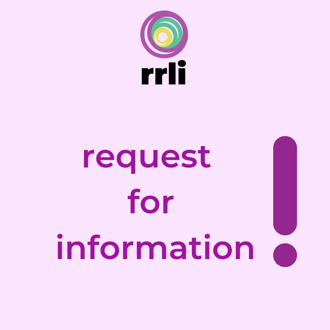 We are seeking a process and facilitation consultant to guide <a href="/refugeeslead/">Resourcing Refugee Leadership Initiative</a> (RRLI) through a reflection and visioning process, beginning in mid-May 2023. follow the link for more information: 🔗ow.ly/Bzul50NysUm