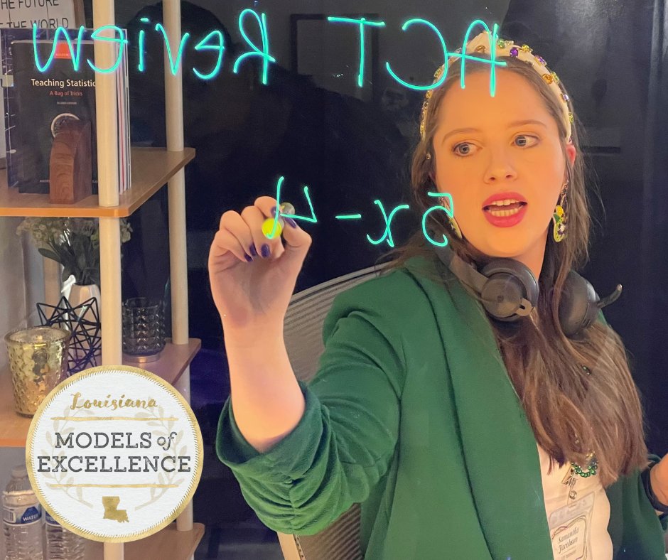 doelouisiana's tweet photo. .@CPSBschools was named a Models of Excellence for its innovative approach to ensuring students at every high school have access to challenging courses. Learn more about its award-winning Virtual Instruction Program. #LAModelsofExcellence #LaEd https://t.co/IRQkXS9t3E https://t.co/geP2ap1mlo