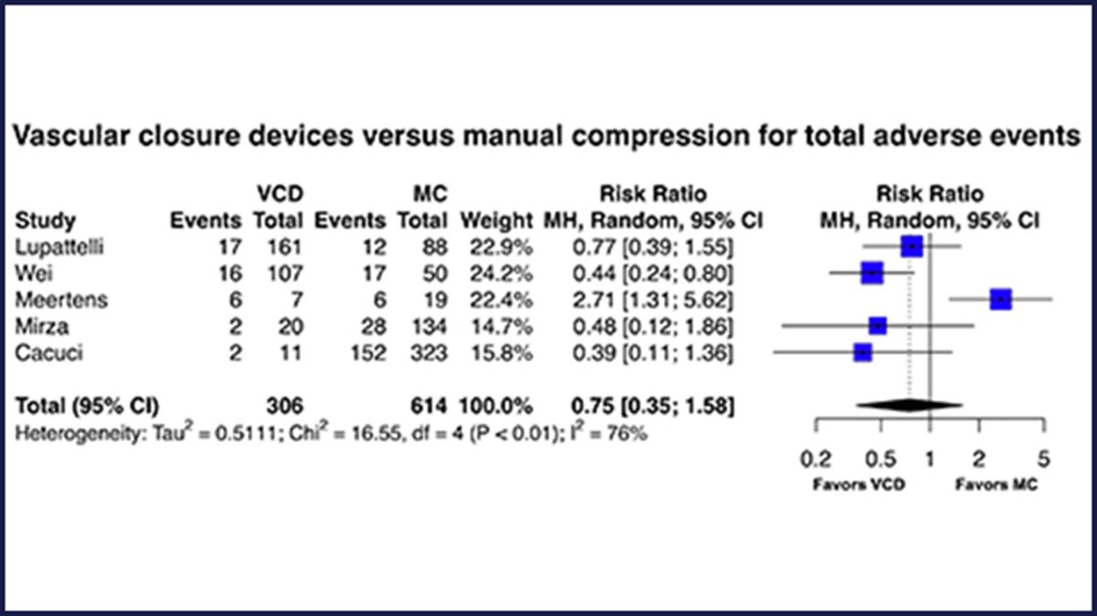 JVIRmedia's tweet image. The Use of Vascular Closure Devices for Brachial Artery Access: A Systematic Review and Meta-Analysis

@KoziarzAlex 

ow.ly/9TEA50Numlm