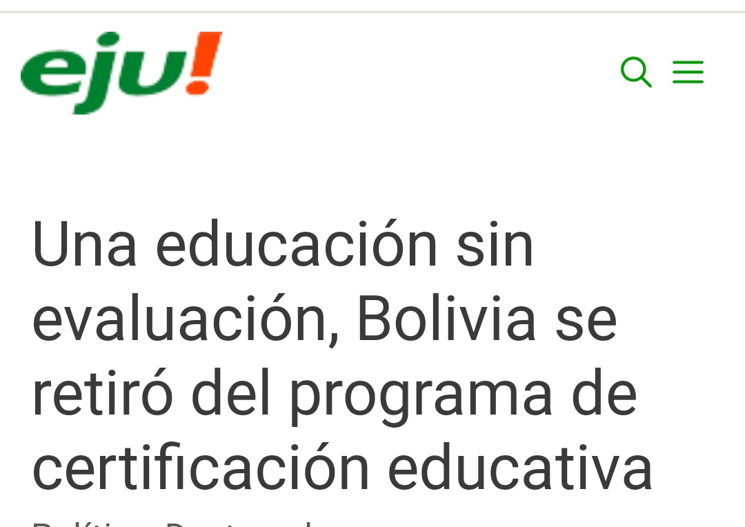 miguelcgangel's tweet photo. Las pruebas PISA evalúan el nivel educativo.
El 2018, Bolivia 🇧🇴 se retiró de las pruebas, porque al gobierno no le conviene ser evaluado, no le conviene que el mundo sepa la ignorancia que fomentan en Bolivia.

Ahora te quieren hacer creer que les importa la educación jaja https://t.co/a8SeS1QL97