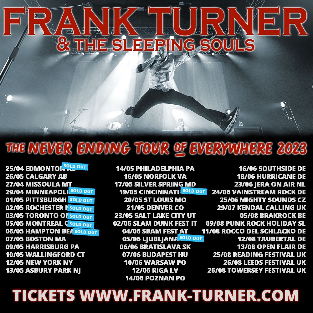 TOUR TOUR TOUR

Nice to see this all in one place. This isn’t even everything planned for this year. Working in everywhere else too. See you soon, probably.