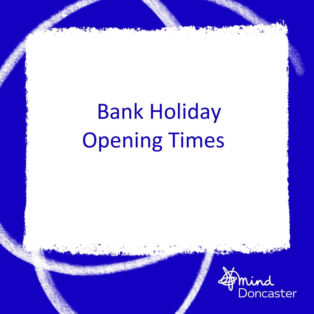 DoncasterMind's tweet photo. *Bank Holiday Opening*
Monday 3rd - Thursday 6th April - Open as Normal. 
Friday 7th - Monday 10th April - Closed
Tuesday 11th - Open as normal. 

#bankholiday #easter #easteropening https://t.co/YkztKKlY77