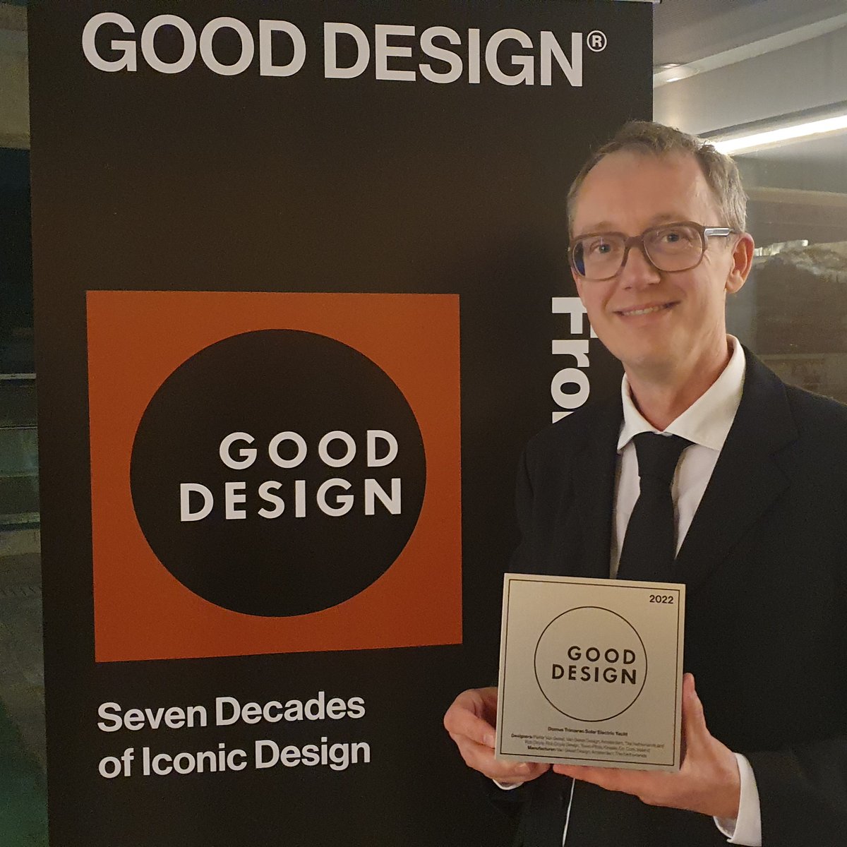 We were thrilled to receive the iconic Good Design Awards last weekend in Athens for our Domus design in collaboration with <a href="/RobDoyleDesign/">Rob Doyle Design</a> 

#award #winner #superyacht #domus #sailing #sailboat #yachting #yacht #yachtlife #yachtdesign #yachtinginstyle #superyachtlifestyle