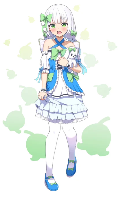 【お仕事報告】鈴ノ音凜凛様の新衣装を描かせて頂きました! 