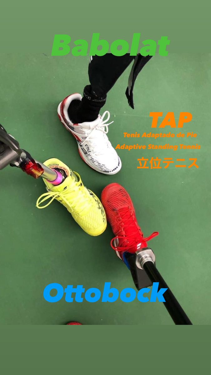 #babolat #babolatjapan #babolattennis #babolattennisshoes #babolatshoes #ottobock #ottobockcleg #ottobockus #ottobockjp #amputee #amputeestrong #amputeeathlete #adaptivetennis #adaptiveathlete #adaptivestandingtennis #adaptivesports #tenisadaptadodepie #tenis #tennis #wearetennis