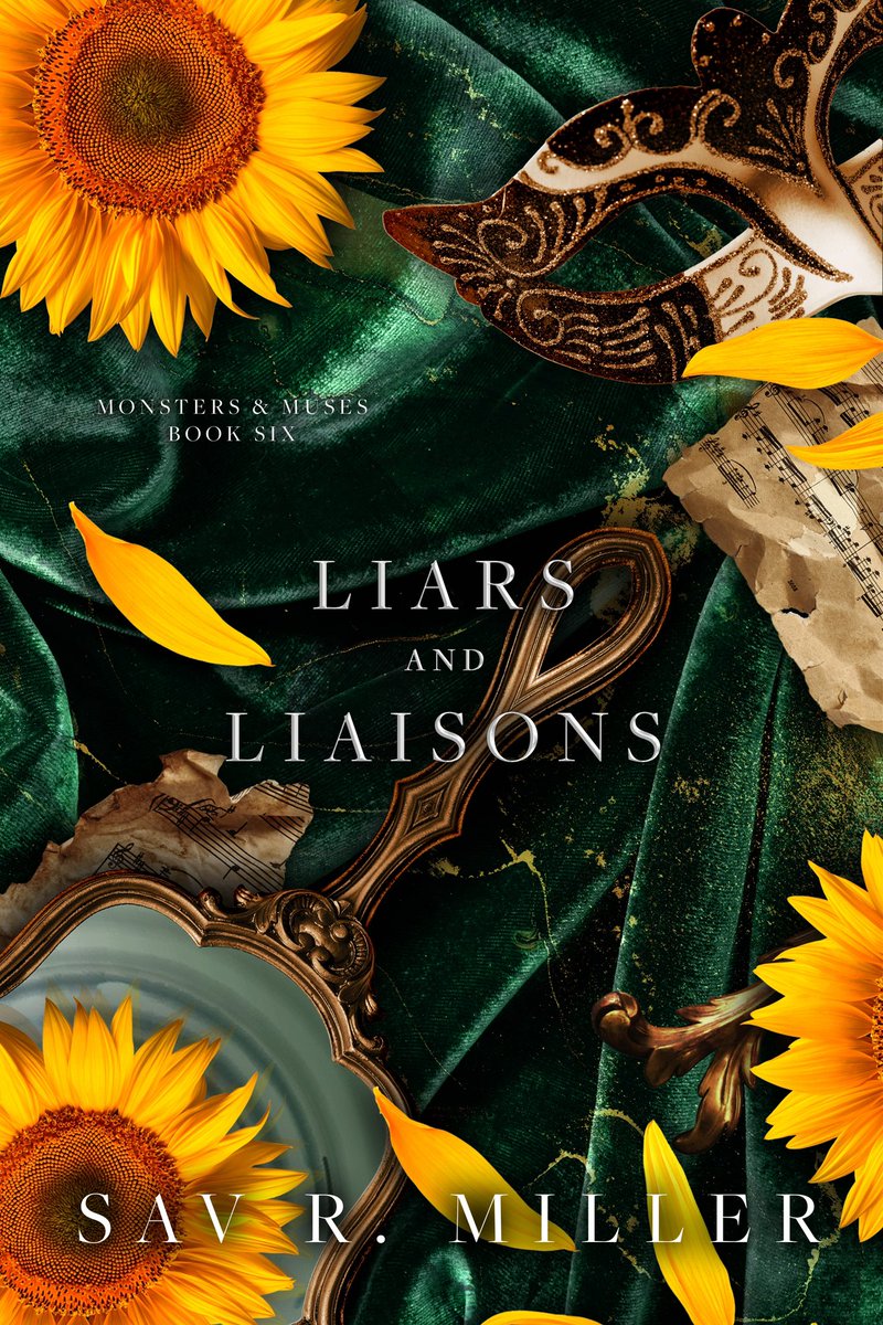 💚Liars and Liaisons Cover Reveal 💚

She is forbidden; disinterested while she admires the flaws of another.
Though that will not stop me from having her.

🌻 Pre-order now: mybook.to/LandL

🐐 Add on Goodreads: bit.ly/3GbTPUv