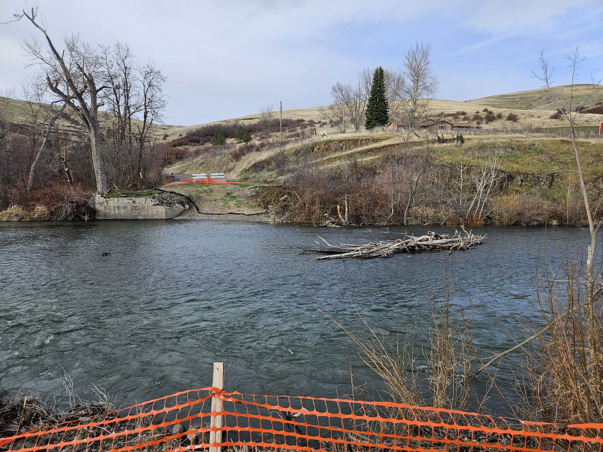 Looking forward to shortening the drive.
.
#flood2020 #thornhollow #riverlife #riverphotography #umatillariver #ctuir