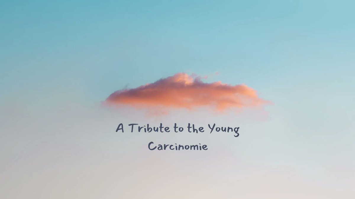 CancerCanuck's tweet photo. Today marks the first day of #AYAAwarenessWeek.
Many of us here in cancerland fit into the #AYA group: diagnosed with #cancer between 18 and 40.
Here's a little freeform poetry to kick off the week: https://t.co/dmx2rkLVUN https://t.co/ypr55BfpRE