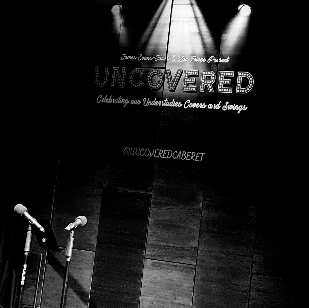 Had a great time watching a group of powerhouse actors last night in  'Uncovered', produced by <a href="/JJ_evansjones/">James Evans-Jones</a> and <a href="/Zac_Freeze/">Zac Frieze</a>. Bringing deserving recognition to understudies, covers and swings.