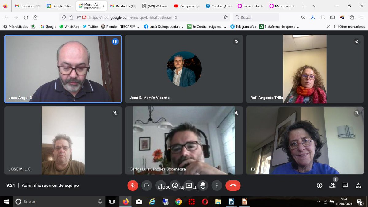 luciaquirogarey's tweet photo. Y a este gran Equipo #Adminflix @AndaluciaJunta nos da igual que sea lunes, para algunos, de vacaciones... Reunión para fijar nuestra nueva hoja de ruta y seguir avanzando con paso firme en nuestro proyecto, disfrutando del camino, pero, siempre, cuidando a a las personas... https://t.co/mtQ8hQ8gyf