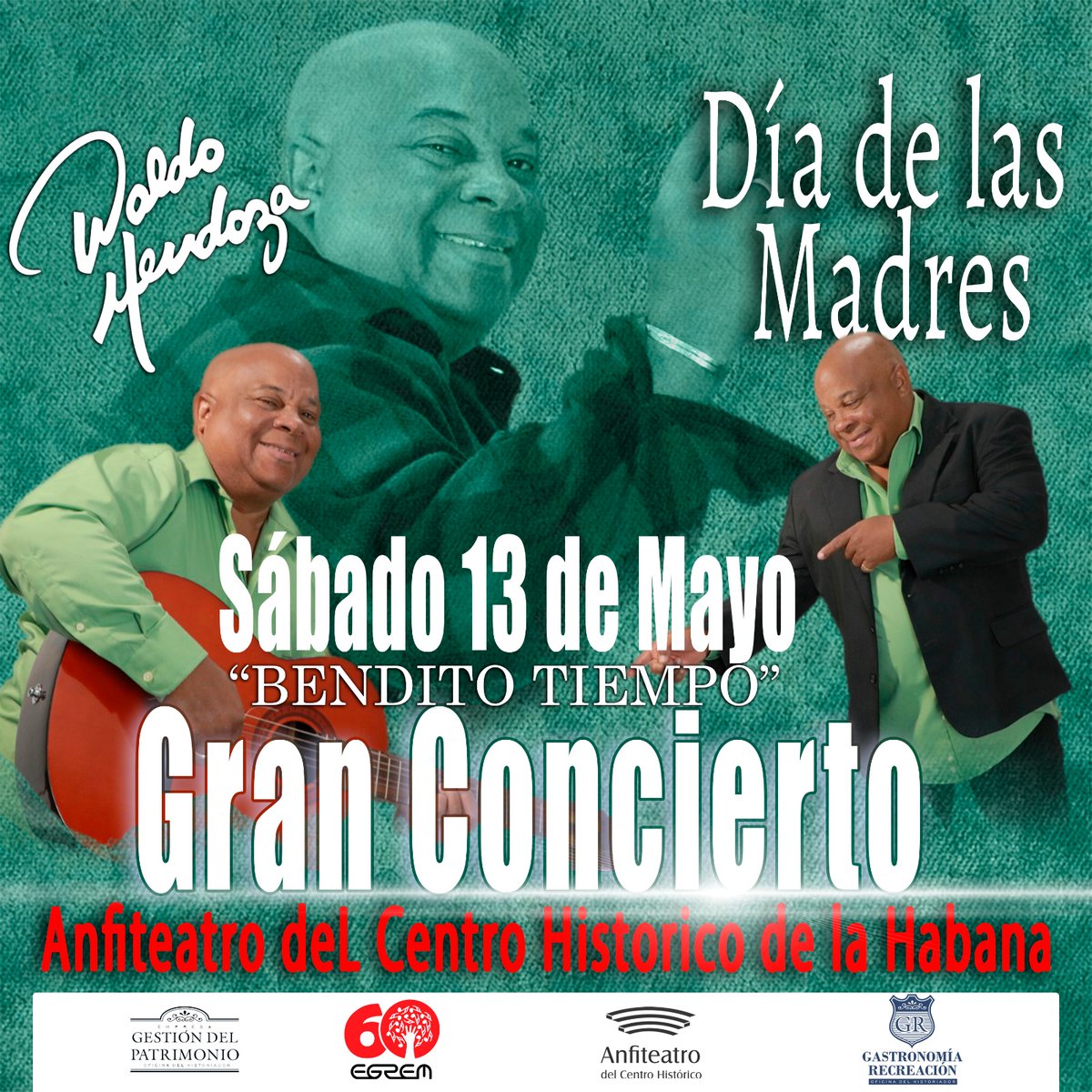 egdpohc's tweet photo. Regalo de lujo para todas las madres. Entradas disponibles en https://t.co/mkVXfDkFL7

@waldomendozacu
@waldomendozaRP
@ampphv
@habana_radio_cu
@canalhabana_cu
@MusicubaE
@EGREMOFICIAL
@radiotainofm
@CubaEsCultura
@xetid_ticket
@RP_OndaAlegria
@AGUACERO__ https://t.co/dHfOO8juaC