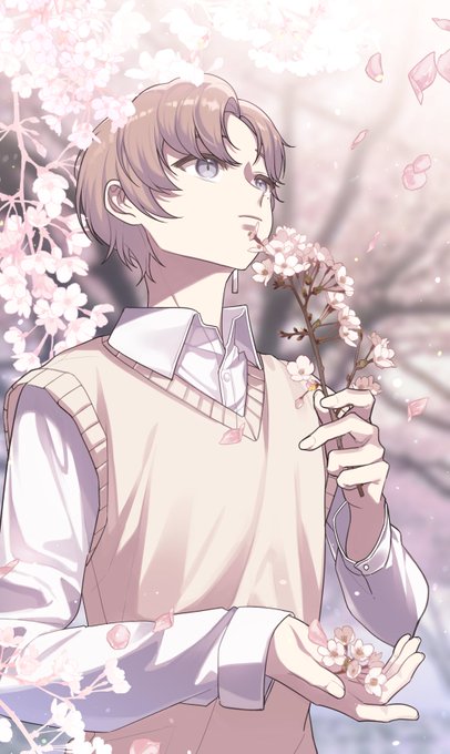 お花見まだ間に合うよ#かな絵 