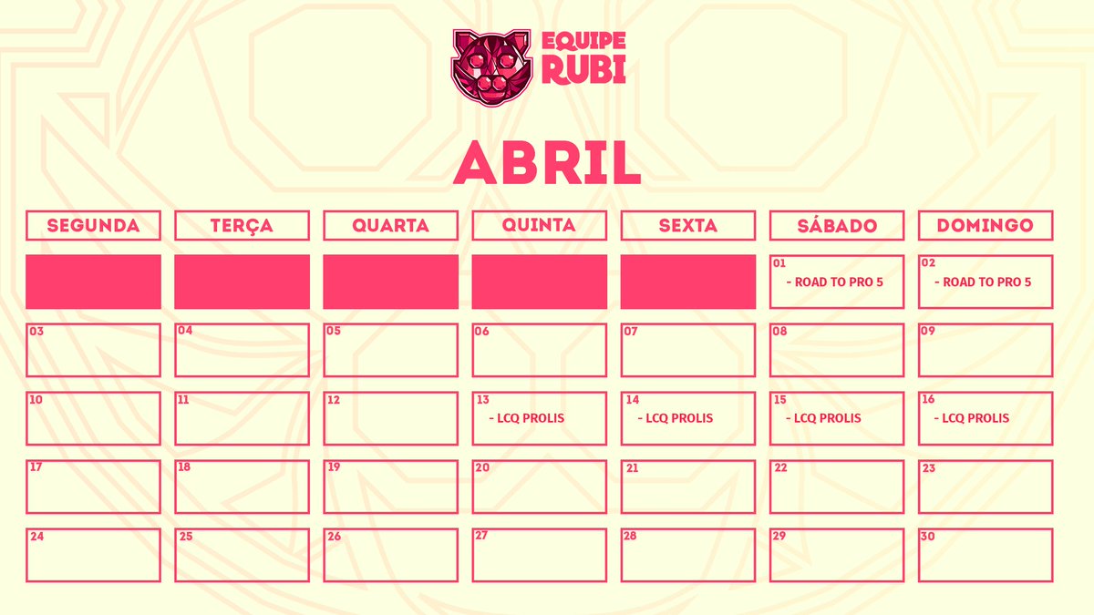 Equipe Rubi tweet media