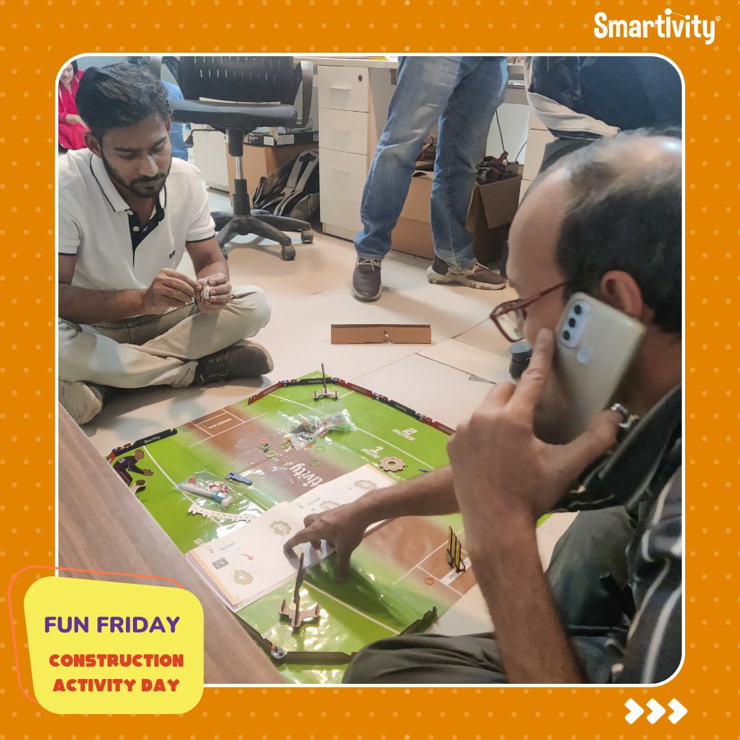 smartivitylabs's tweet photo. Celebrating the launch of #CricketMania in office. We all played cricket as kids and we miss that. Bring back that carefree feeling with our game!
#CricketMania #CricketAtHome #Smartivity #SmartivityLabs #Sports #SportsFan #SmartivityToys #Cricket #OfficeActivity #teambuilding https://t.co/pvfx8BWClE