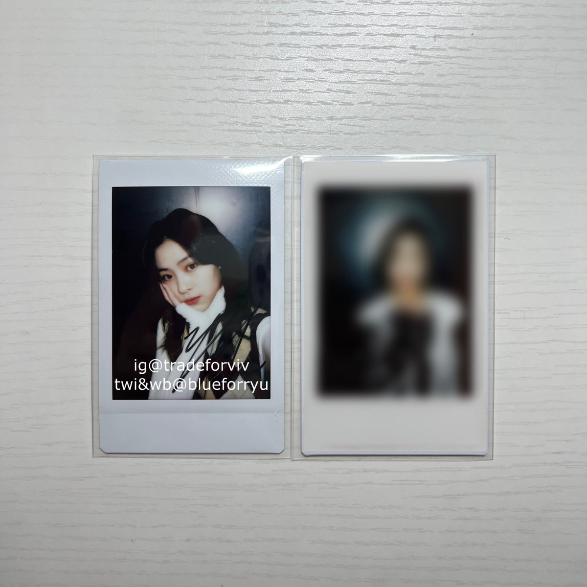 blueforryu's tweet photo. Itzy Ryujin signed polaroid 
WTT want to trade
류진 싸인 폴라로이드
Goal➡️P3 but any other offers are welcomed
Please dm

Trade⭕️
Sell❌

YEJI LIA RYUJIN CHAERYEONG YUNA 예지 리아 류진 채령 유나 photocard 위드뮤 사운드웨이브 사웨 미공개 포카 폴라 poca polaroid https://t.co/b9kSp3TR2a