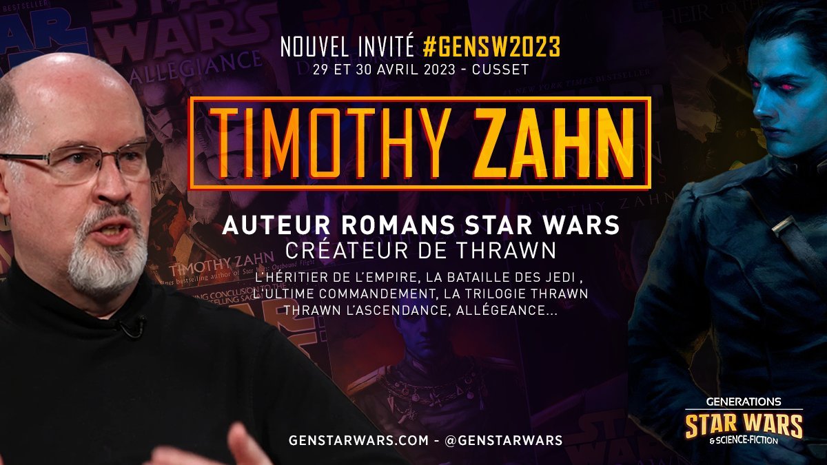 Lucile Galliot 🔜SWCL on Twitter "Now that we all know Timothy Zahn won