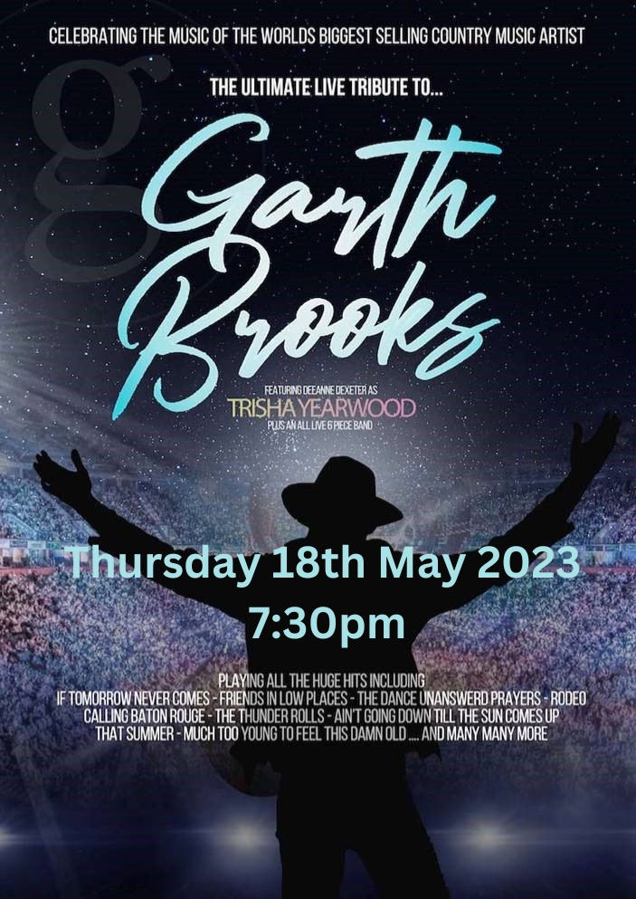 Dig out those cowboy hats and join us on Thursday 18th May for a celebration of the classic hits of Garth Brooks Tickets and Info: mullingarartscentre.ie/index.php/revi… | 04493 47777