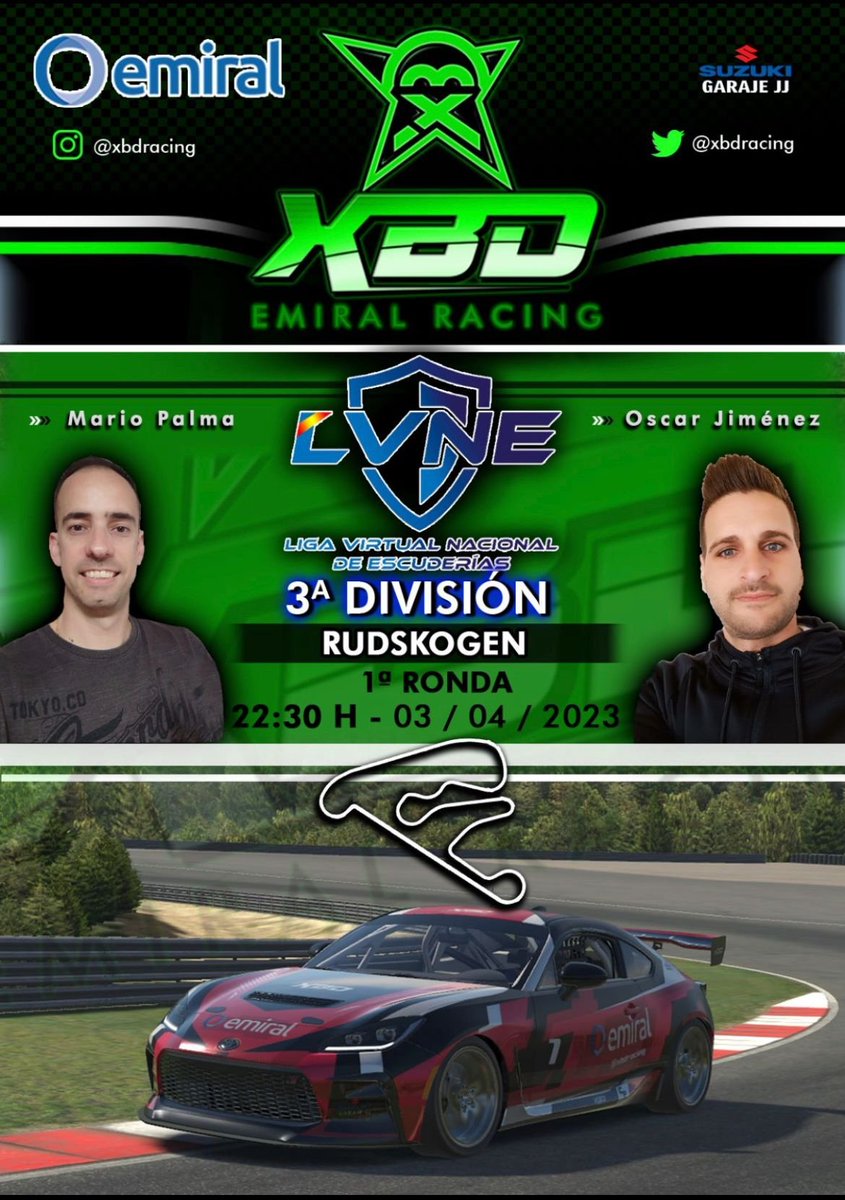 ✅Volvemos a la #LVNE, turno de los #rositas 🫶😌

Dos "viejos" roqueros vuelven a la competición y vienen a por todas ⚡️

👤 <a href="/OSKARUNE/">Oscar Jimenez</a> 
👤 <a href="/204Chiquitin/">Mario Palma</a> 

¡Vamos Chicos! A dejar ese Rosita bien arriba🔥

📹twitch.tv/advncesic
⌛️ 22:20 Q
#GoXBD