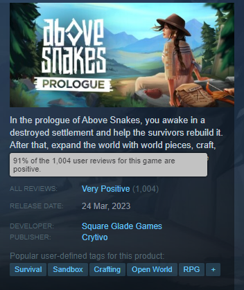 Above Snakes, PC - Steam