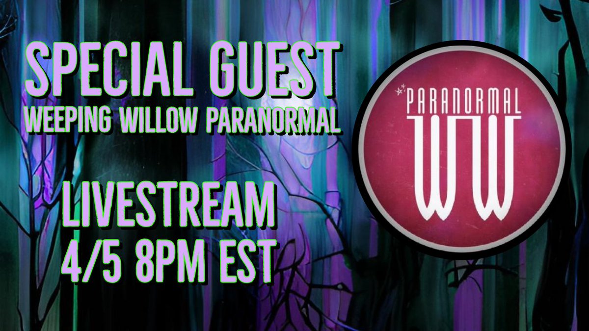 whatgoesbumppod's tweet photo. 2 livestreams this week! @WeepingWillowP &amp; Danny Holroyd! Wednesday &amp; Thursday 
Are you ready?!?! https://t.co/WPCNJq55dg