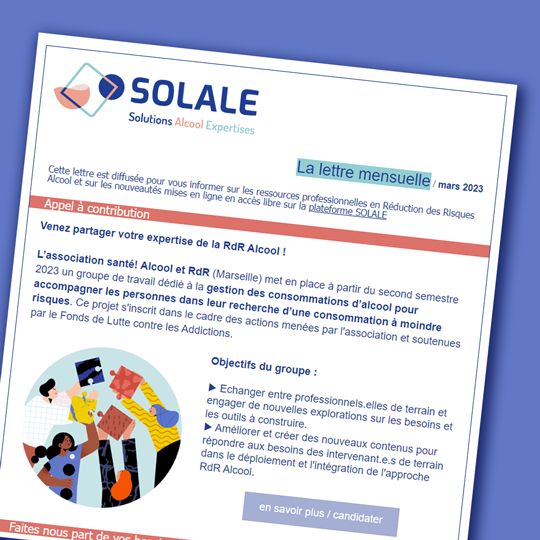 PSolale's tweet photo. Consultez la newsletter du mois de mars sur SOLALE
https://t.co/EsAGTt9aFu
▶️Appel à candidature pour contribuer à notre groupe de travail "RdR Alcool et gestion des consommations"
▶️ Fiche-ressource "Accompagner l'organisation des consommations" + affichette
#rdr #alcool https://t.co/MYIFI717Wx