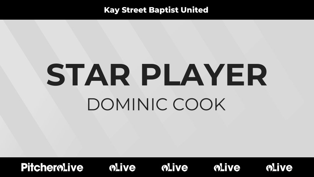 KSBFC's tweet photo. 0': Dominic Cook is awarded star player for Kay Street United
#KAYCHO #Pitchero
https://t.co/pBjgvKC8nL https://t.co/yrxjpgeq5s