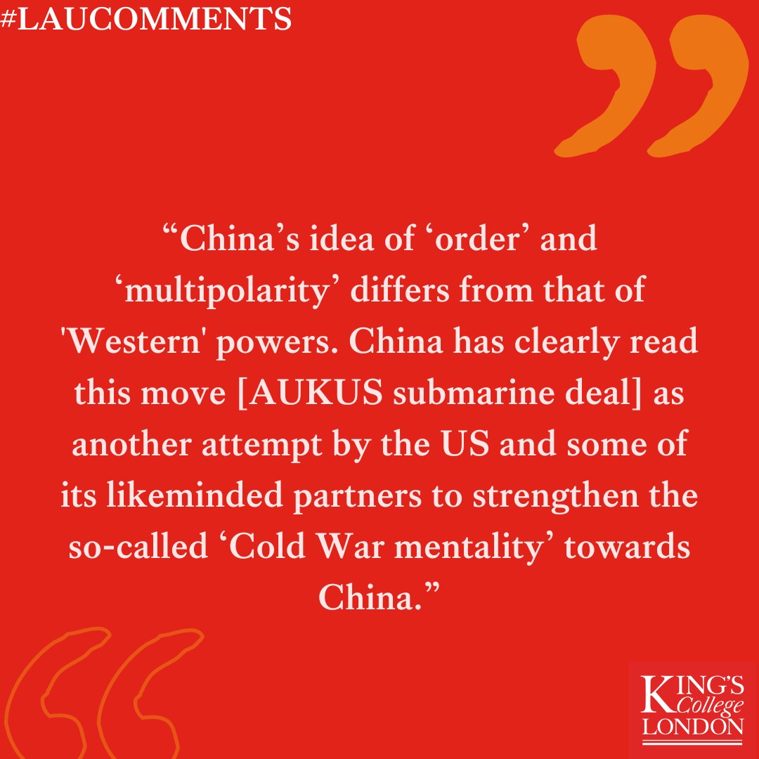 Lau China Institute, King's College London tweet media